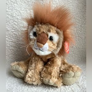 Fiesta Plush Lion 8 inch Bean Bag Jungle Cubs Stuffed Animal Toy